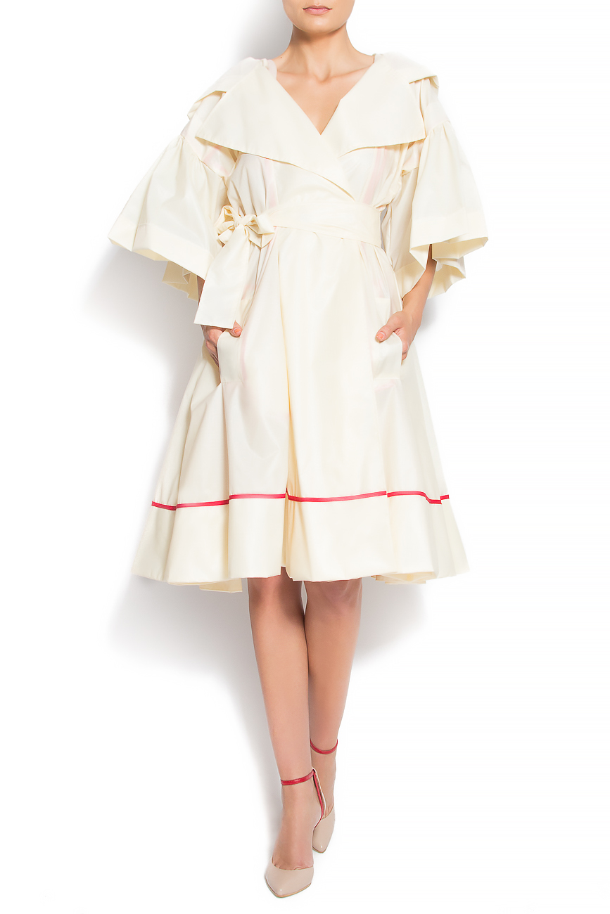 Jacheta tip rochie din material peliculizat Edita Lupea imagine 0
