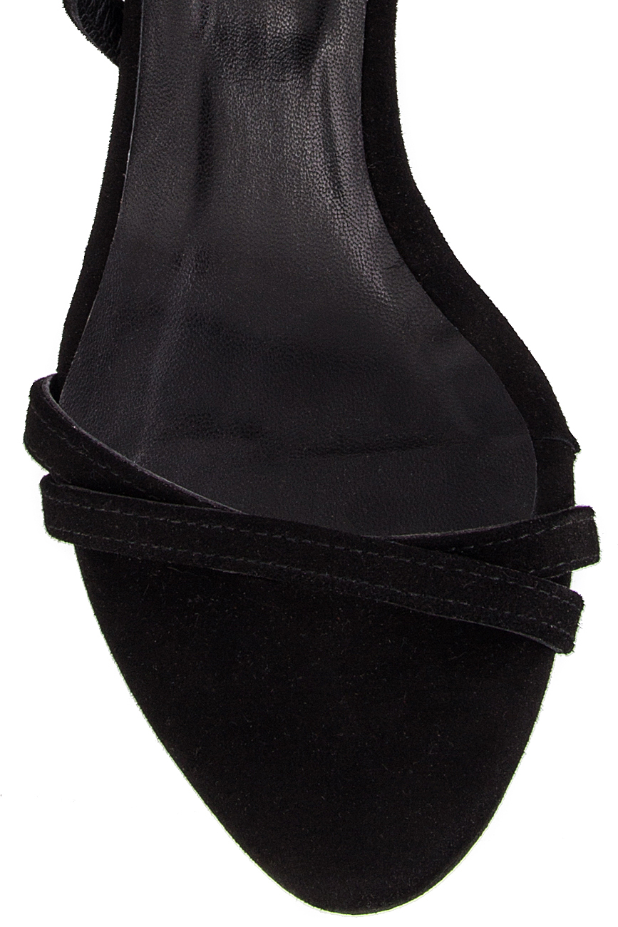 Sandale din piele intoarsa cu bareta  Mihaela Glavan  imagine 3