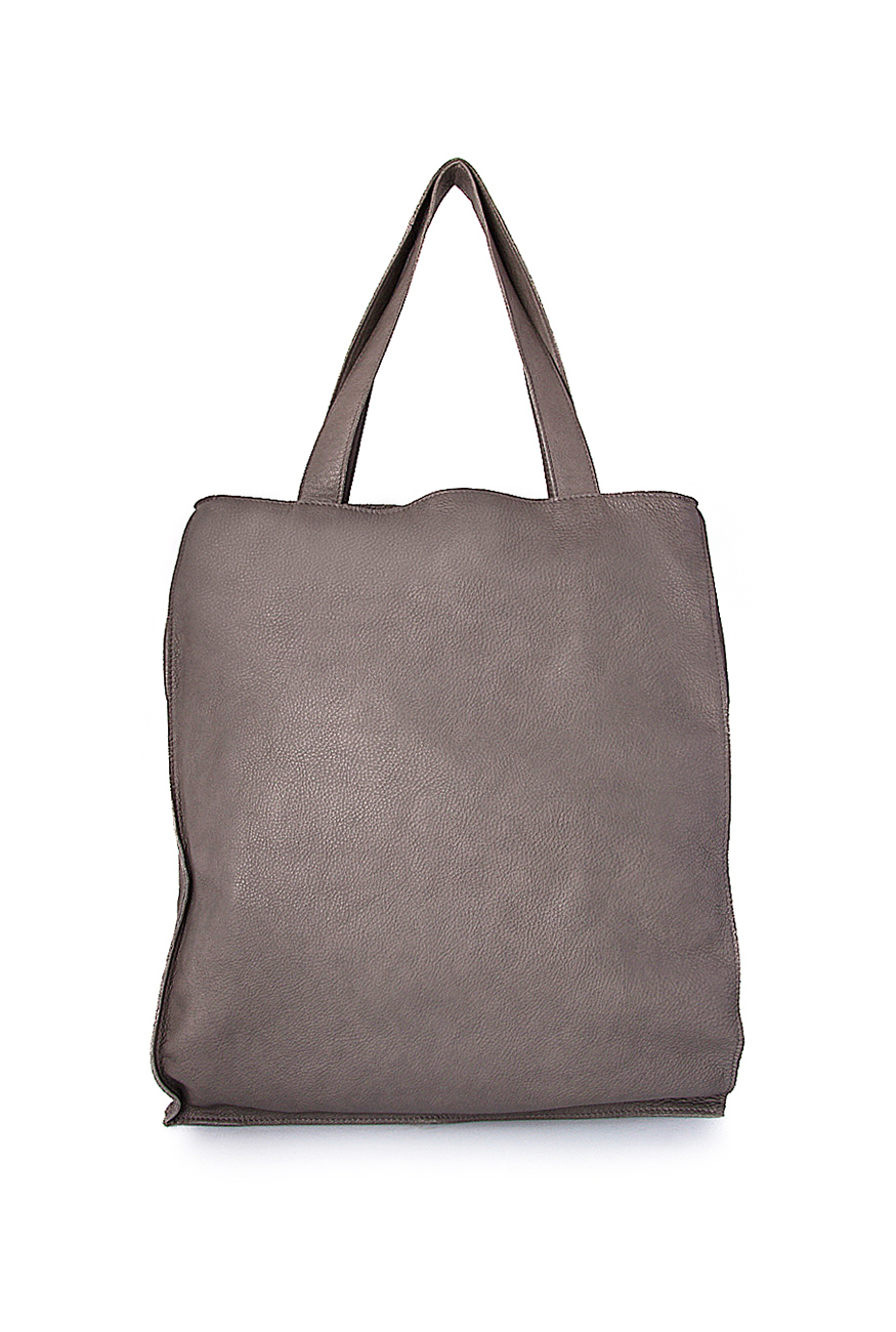 Textured-leather shoulder bag Mihaela Glavan  image 2