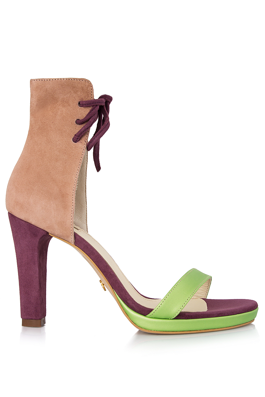 Suede and leather sandals Hannami image 0
