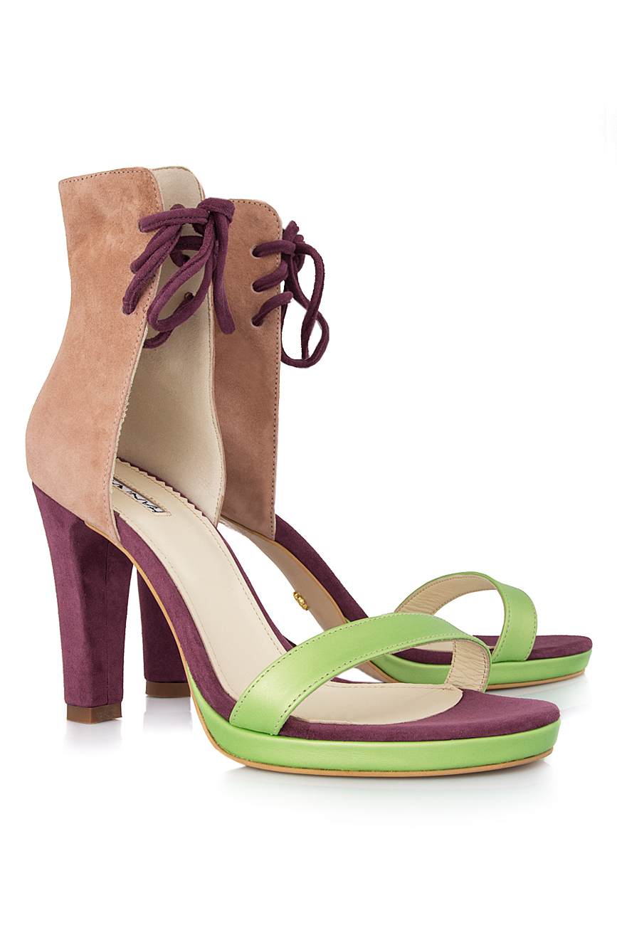 Suede and leather sandals Hannami image 1
