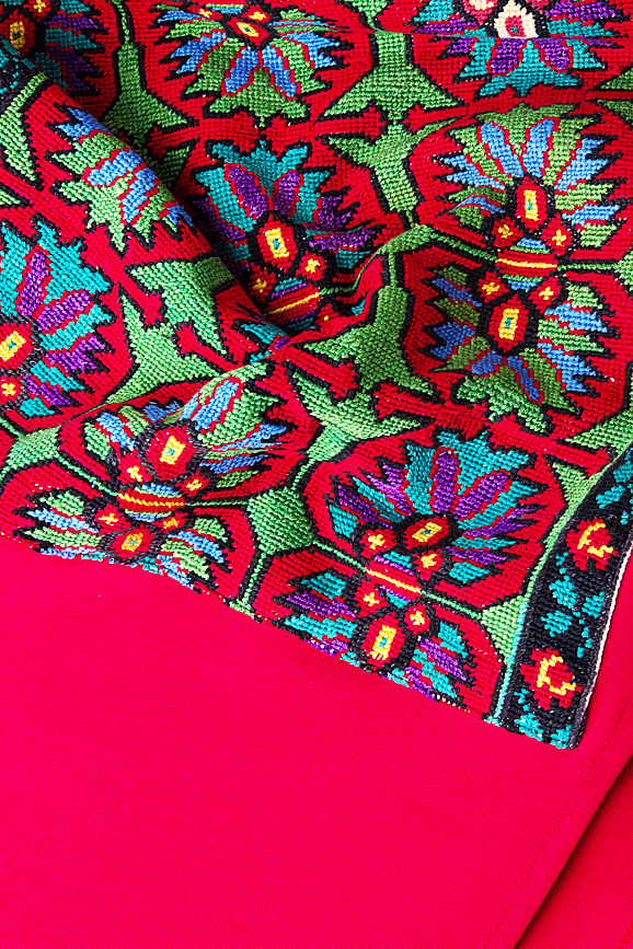 Jupe en coton à motif traditionnel Izabela Mandoiu image 3