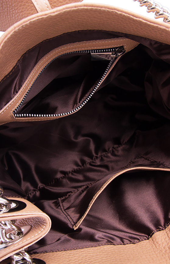 Textured-leather shoulder bag Giuka by Nicolaescu Georgiana  image 3