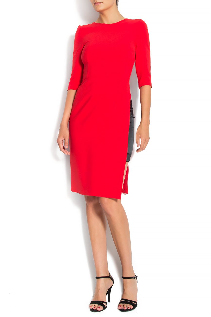 Strech-crepe red dress Tanilian image 0