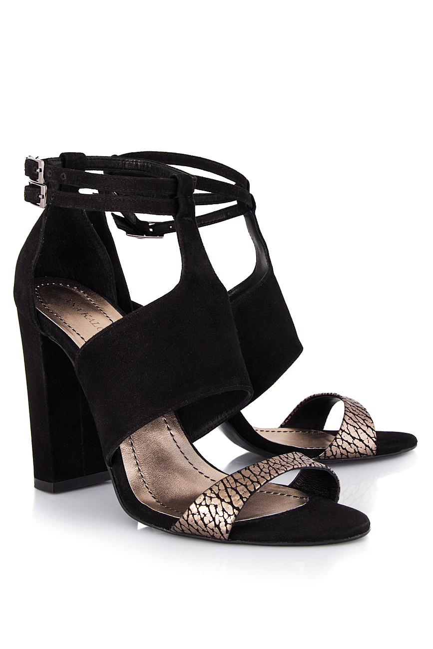 Leather and suede sandals Ana Kaloni image 1