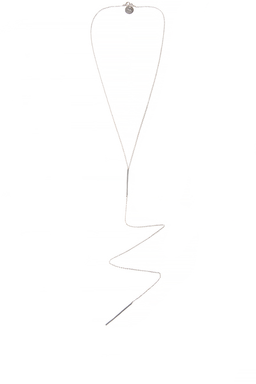Handmade silver necklace Snob. image 0