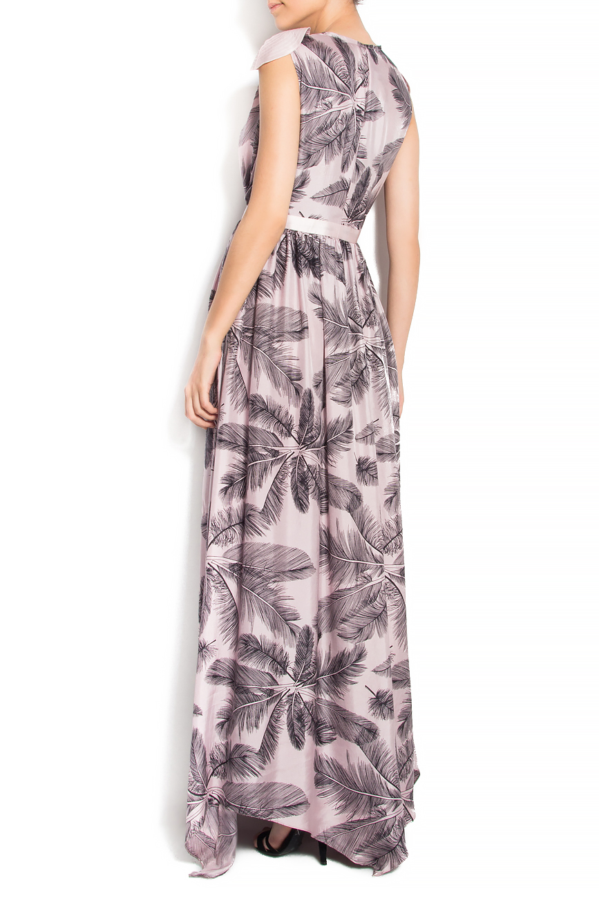 Printed silk maxi dress Elena Perseil image 2