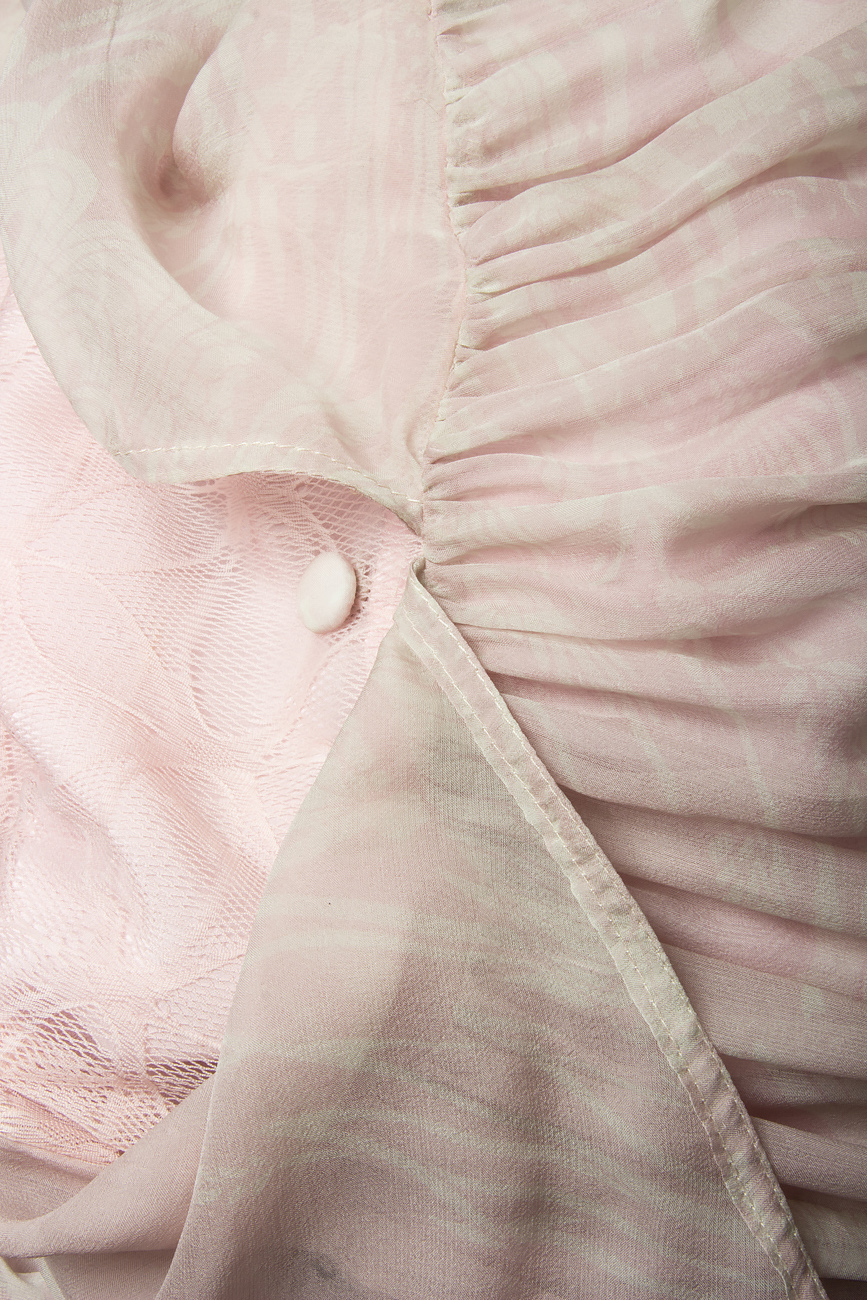 Robe longue en soie à poches Elena Perseil image 4