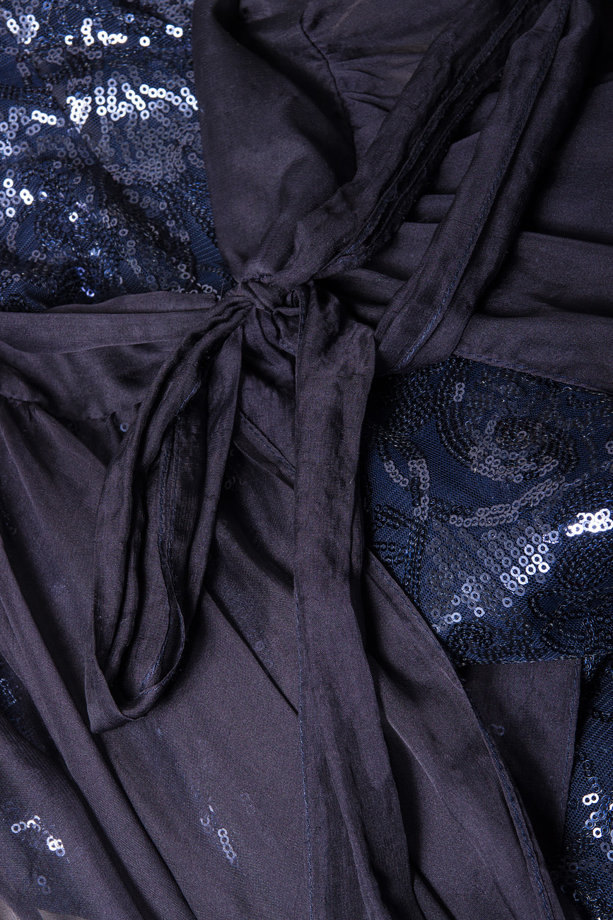 Embellished stretch-silk gown Kiki Dumitrescu image 5