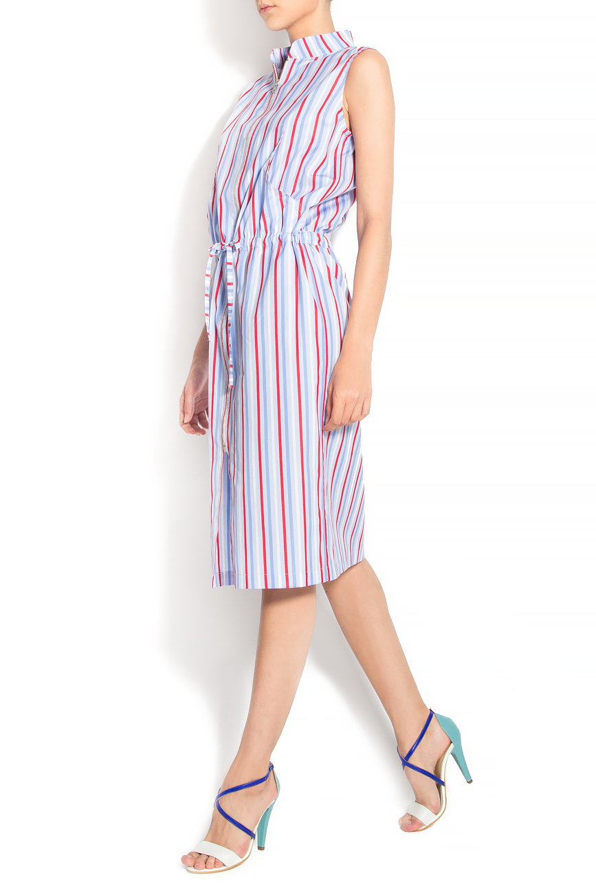 Striped cotton shirt dress Lure image 1