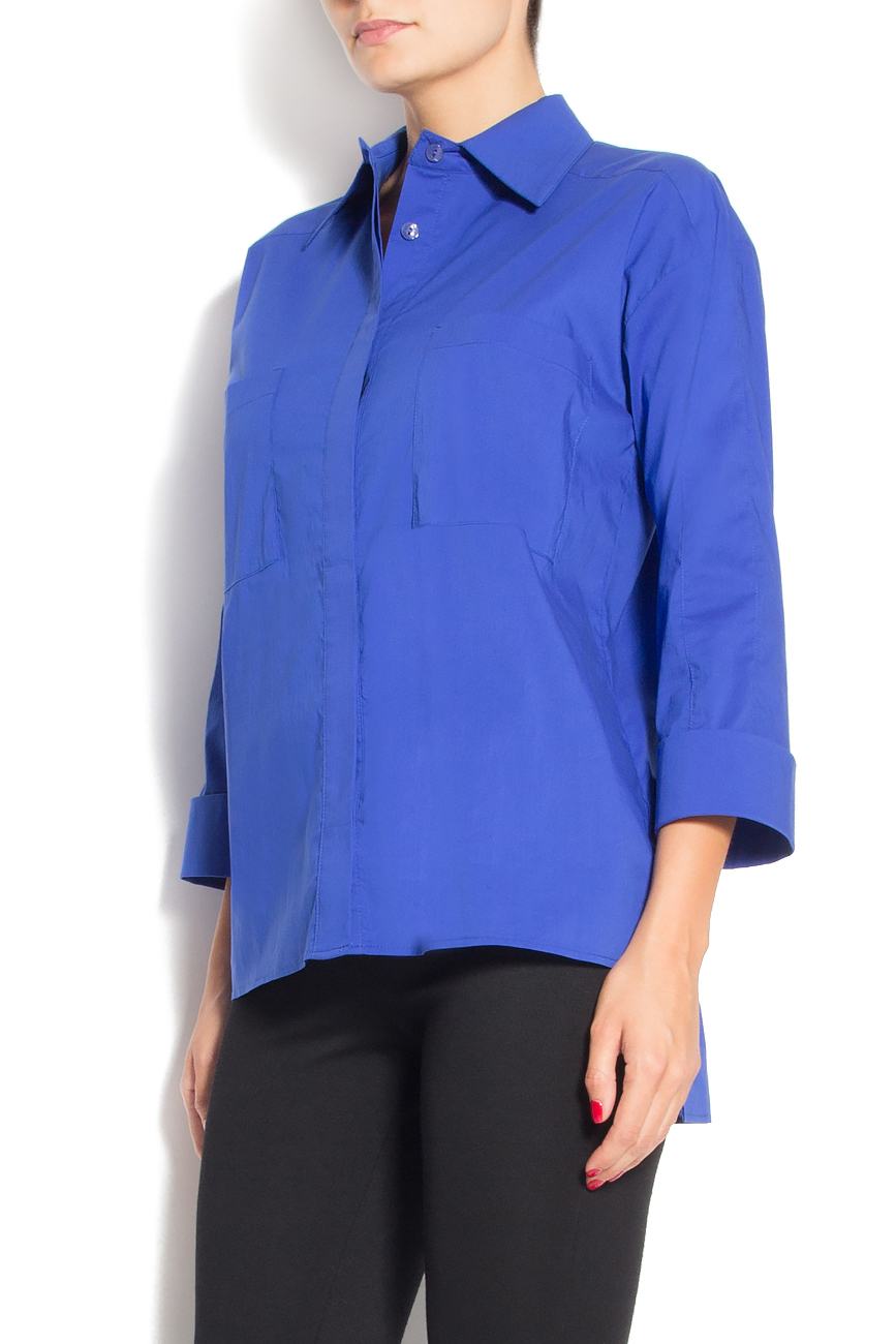 Cotton-poplin shirt Bluzat image 1