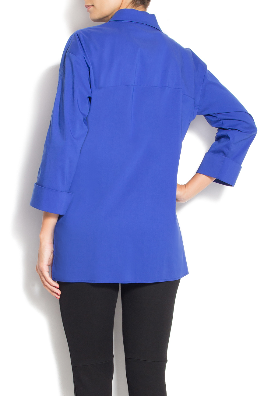 Cotton-poplin shirt Bluzat image 2