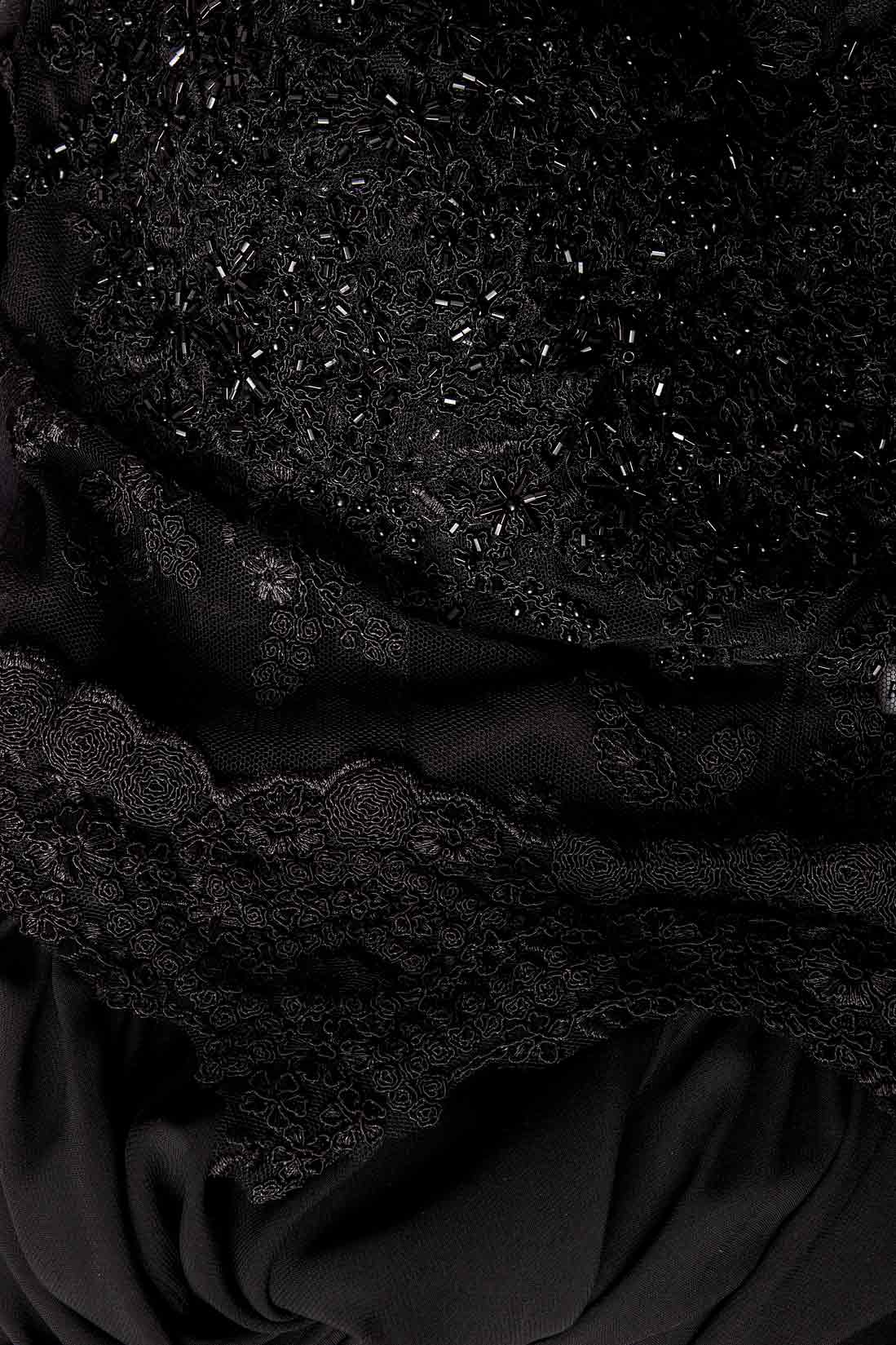 'Black Diamond' embellished tulle and lace gown Raffaela Moraru image 4