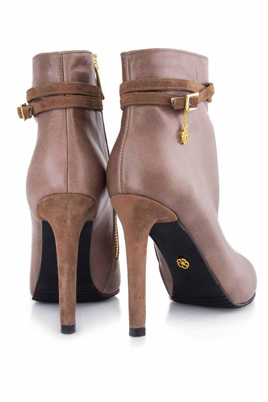 'Sunny Autumn Day' leather ankle boots Hannami image 2