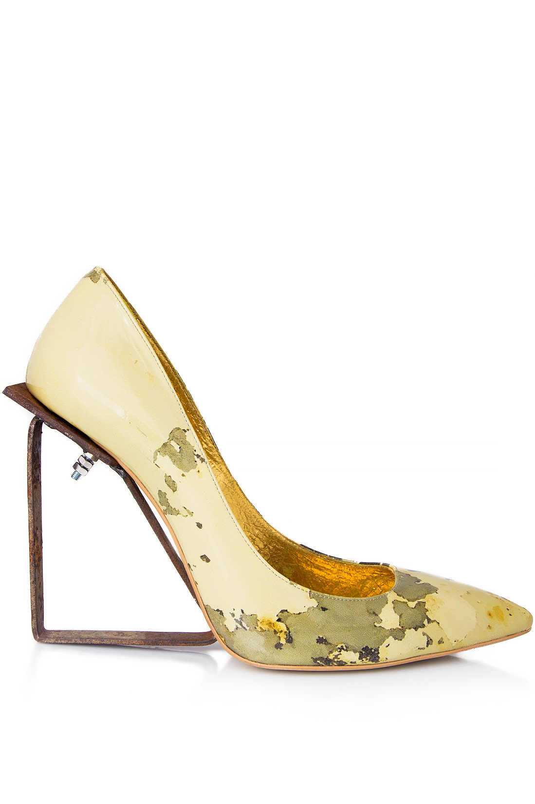 'Wolfgran' printed leather pumps Bianca Georgescu image 0
