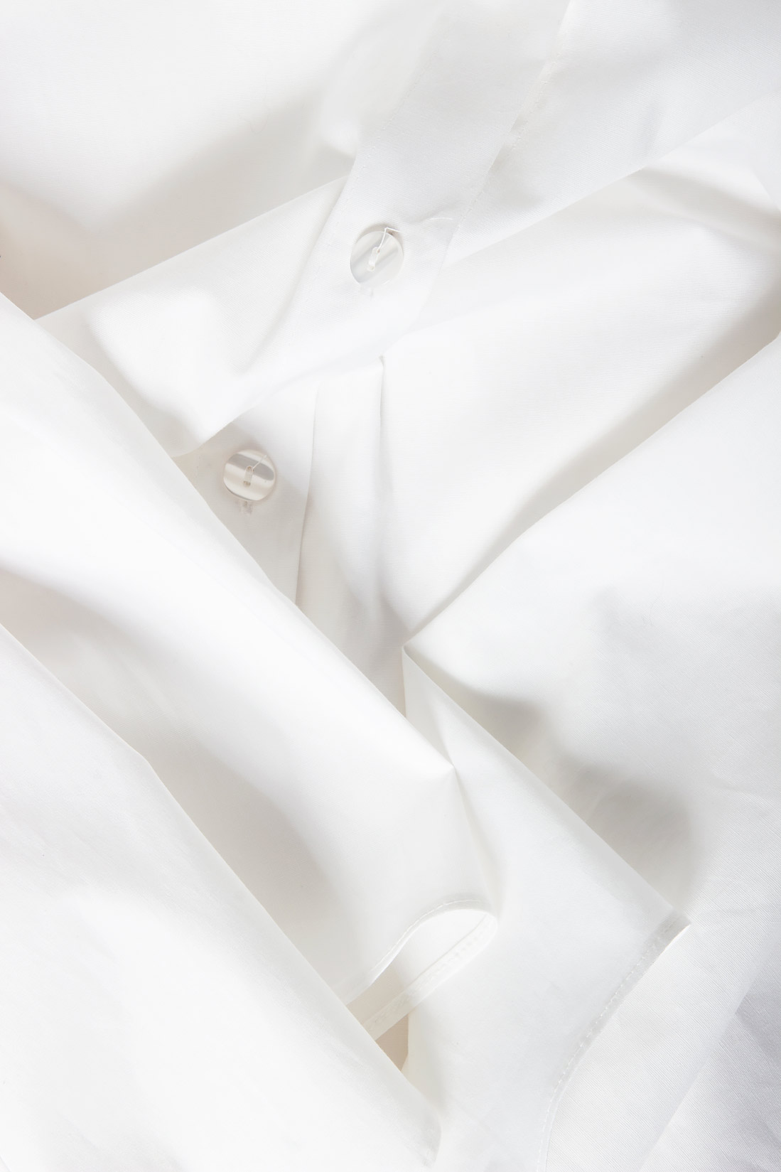 Oversized cotton-poplin shirt Poelle image 3