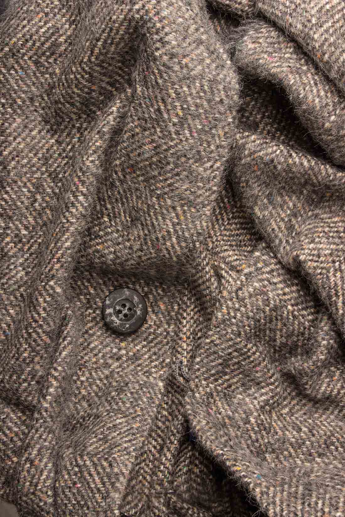 Asymmetric wool vest Daniela Barb image 3