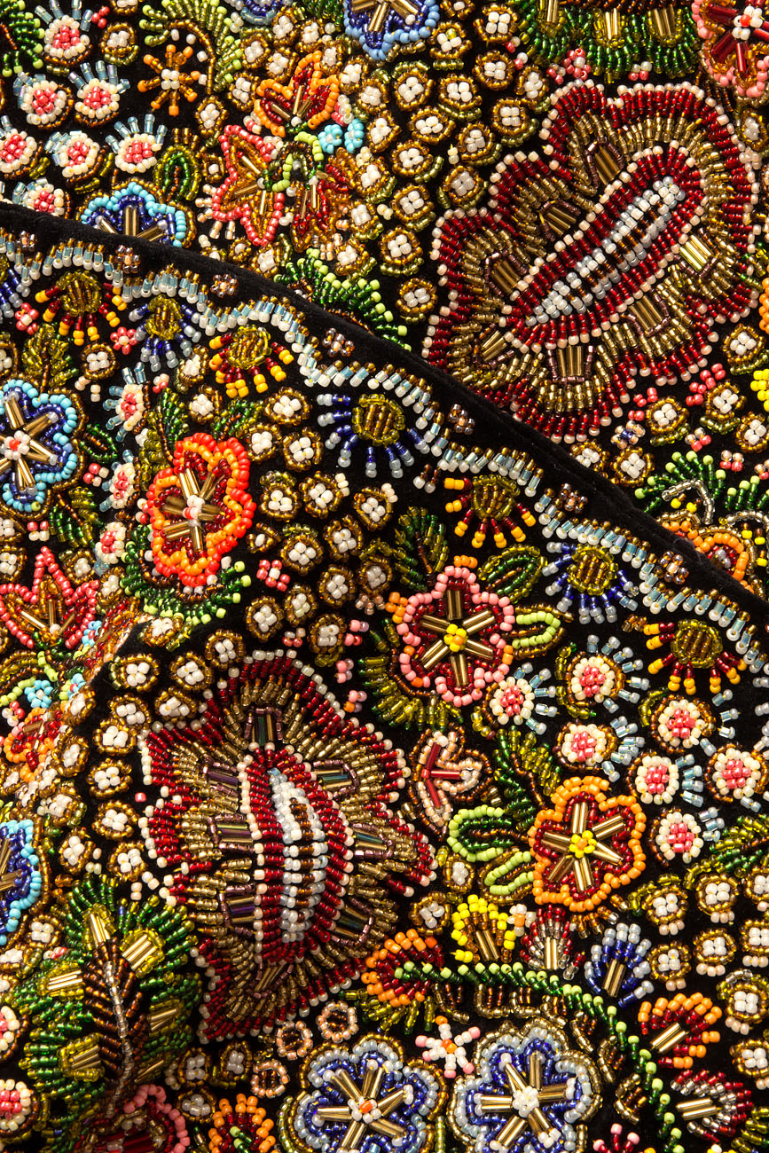 Embroidered cotton cape Dorin Negrau image 4