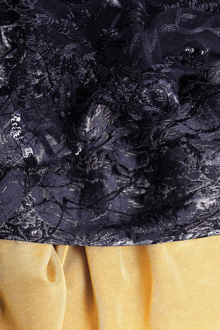 Robe mini en Jacquard avec découpe Simona Semen image 3