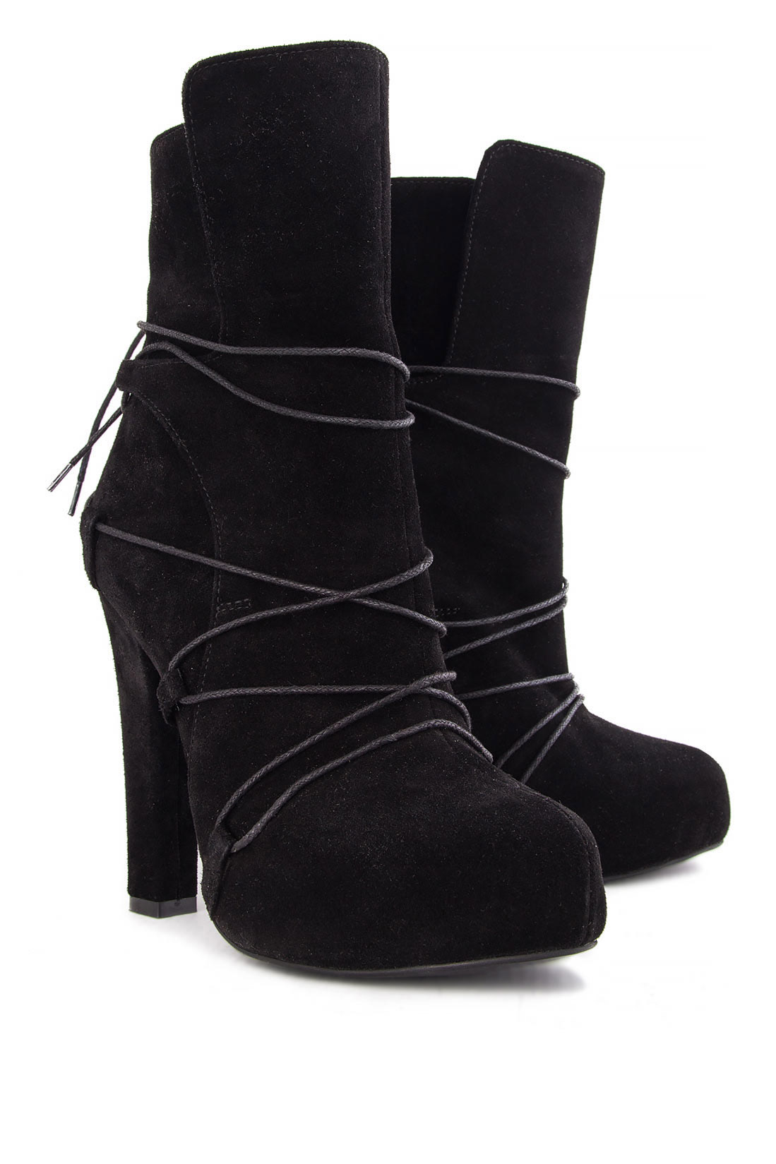 Suede ankle boots Ana Kaloni image 1