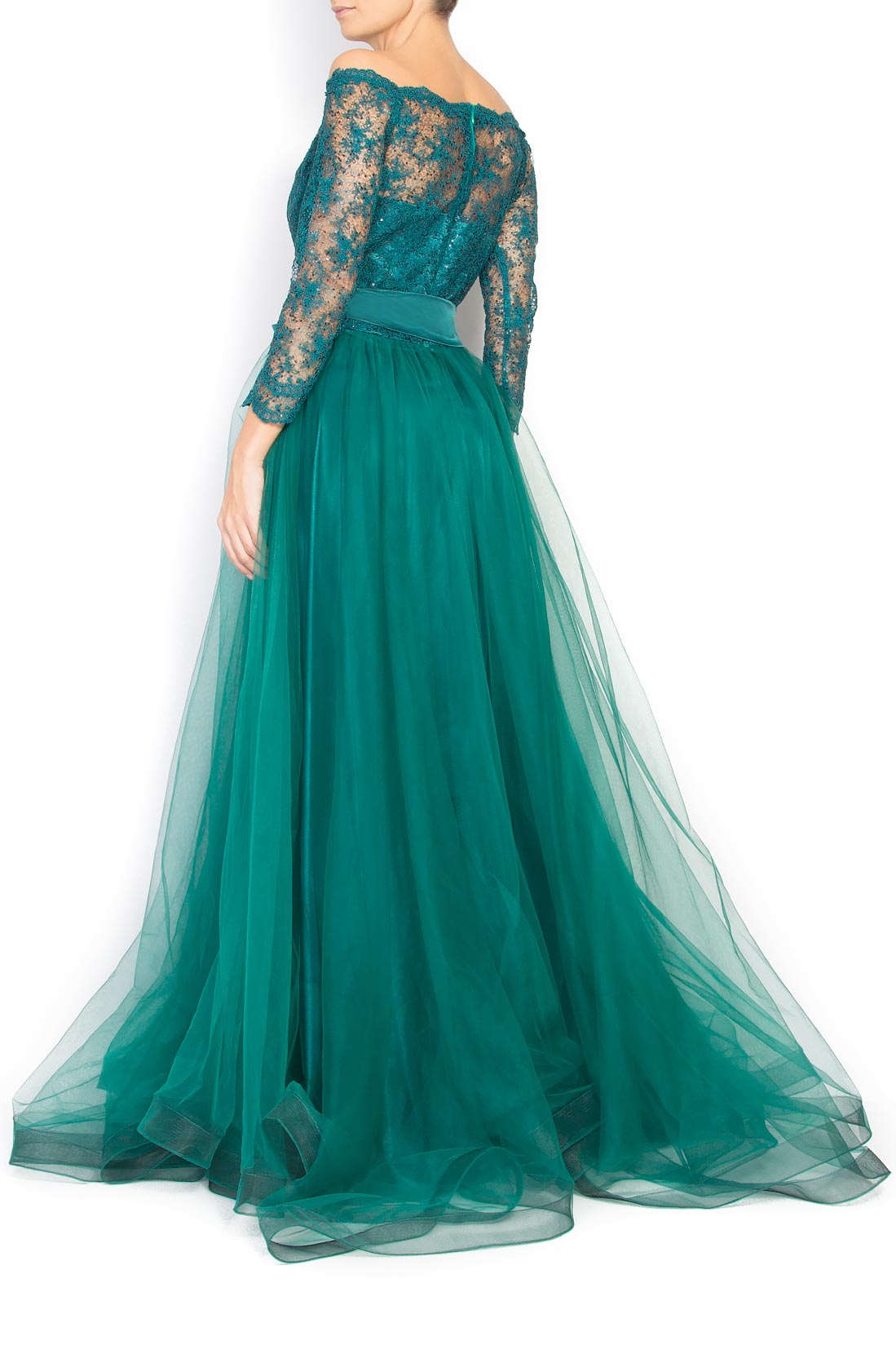 Lace and tulle gown Raffaela Moraru image 2