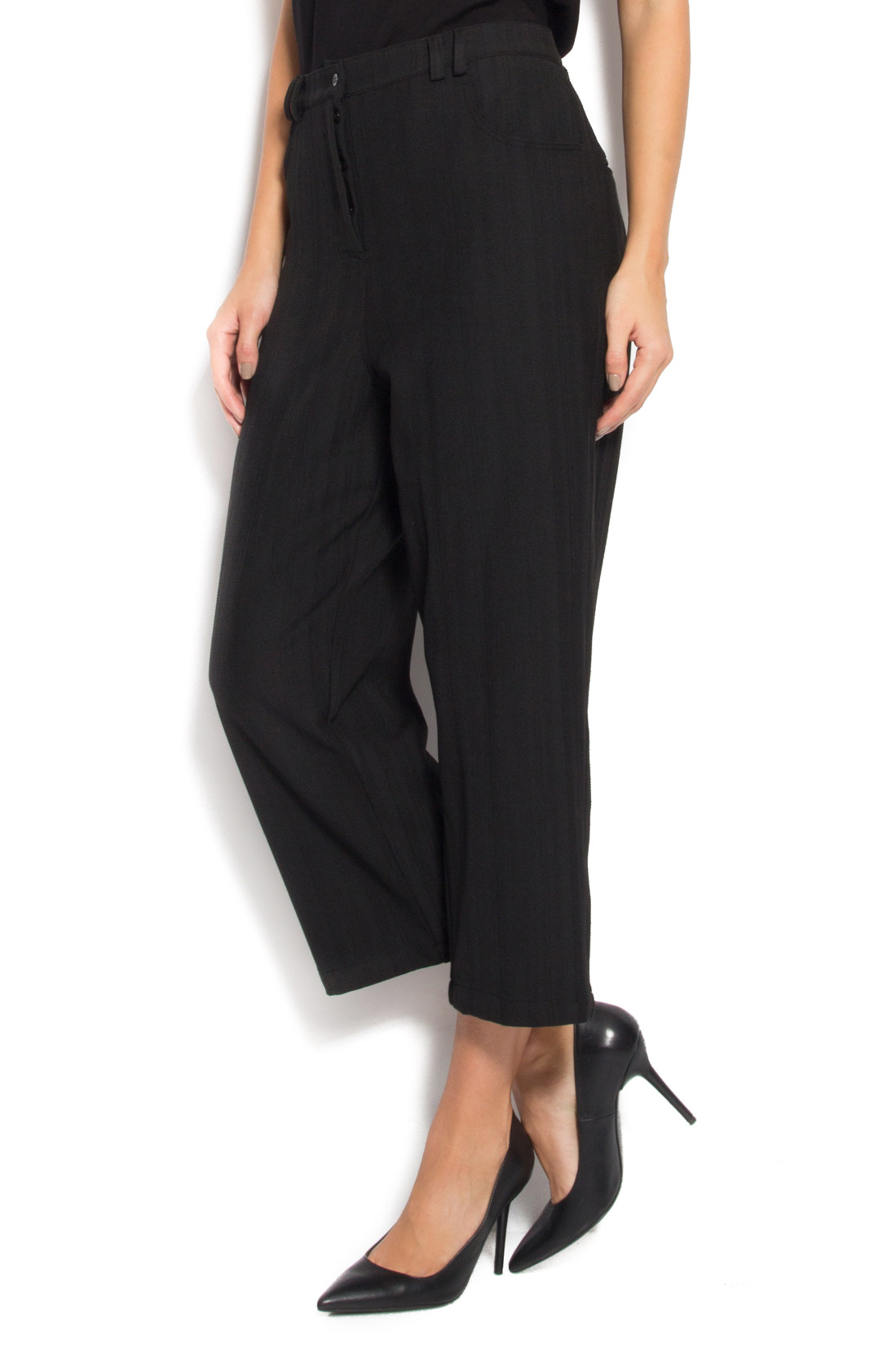 'Collected Trousers' wool-blend wide-leg culottes Studio Cabal image 1