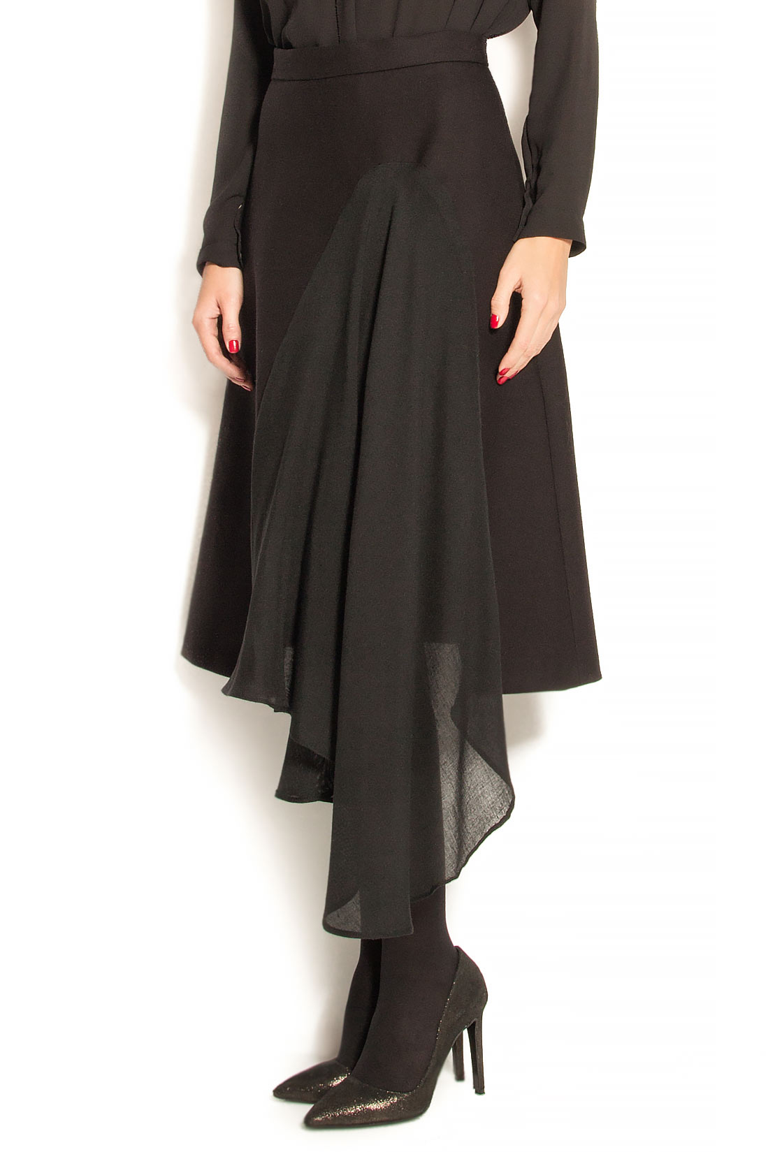 Asymmetric cotton skirt ATU Body Couture image 1