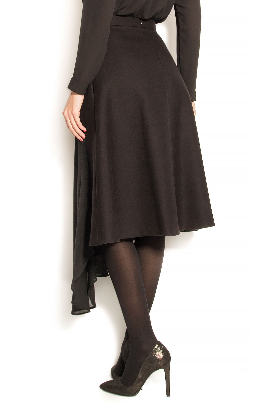 Asymmetric cotton skirt ATU Body Couture image 2