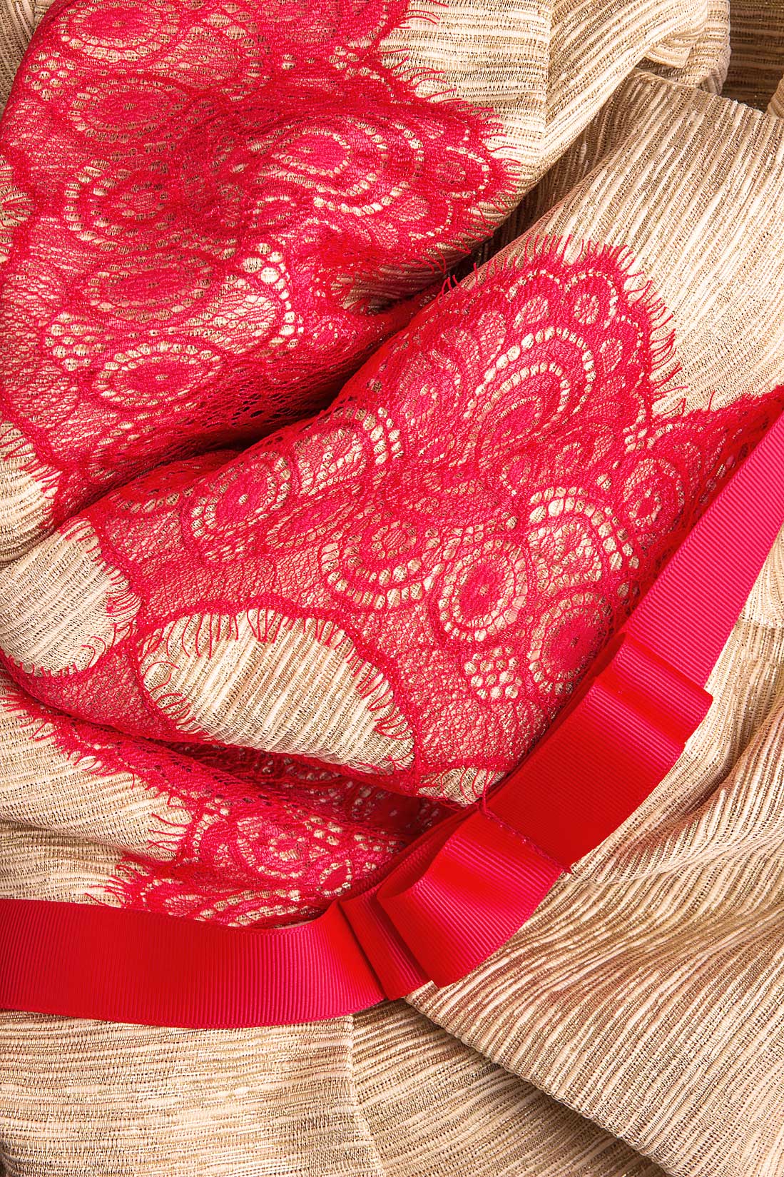 Cotton-blend Chantilly lace dress Maia Ratiu image 3