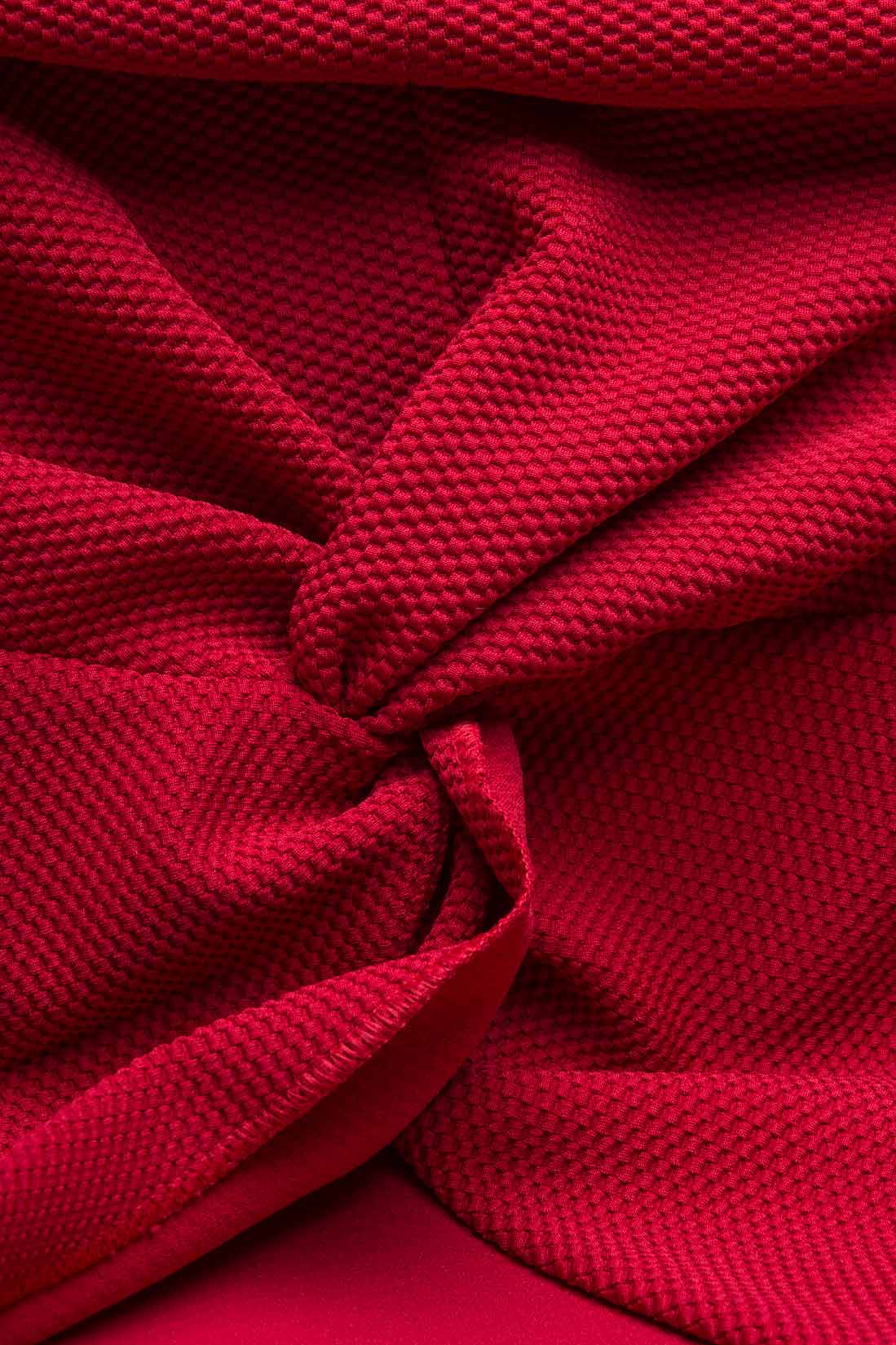 Robe midi en coton rouge Izabela Mandoiu image 3