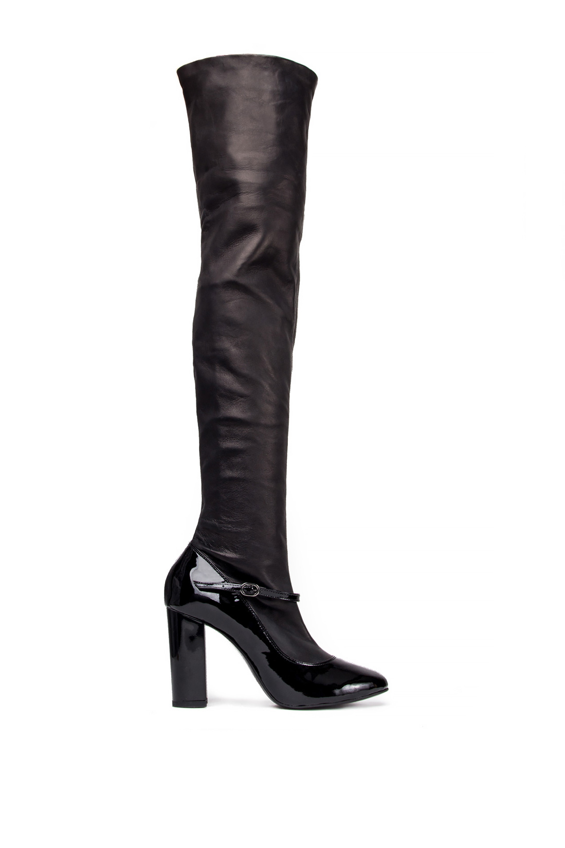 Leather over-the-knee boots Ana Kaloni image 0