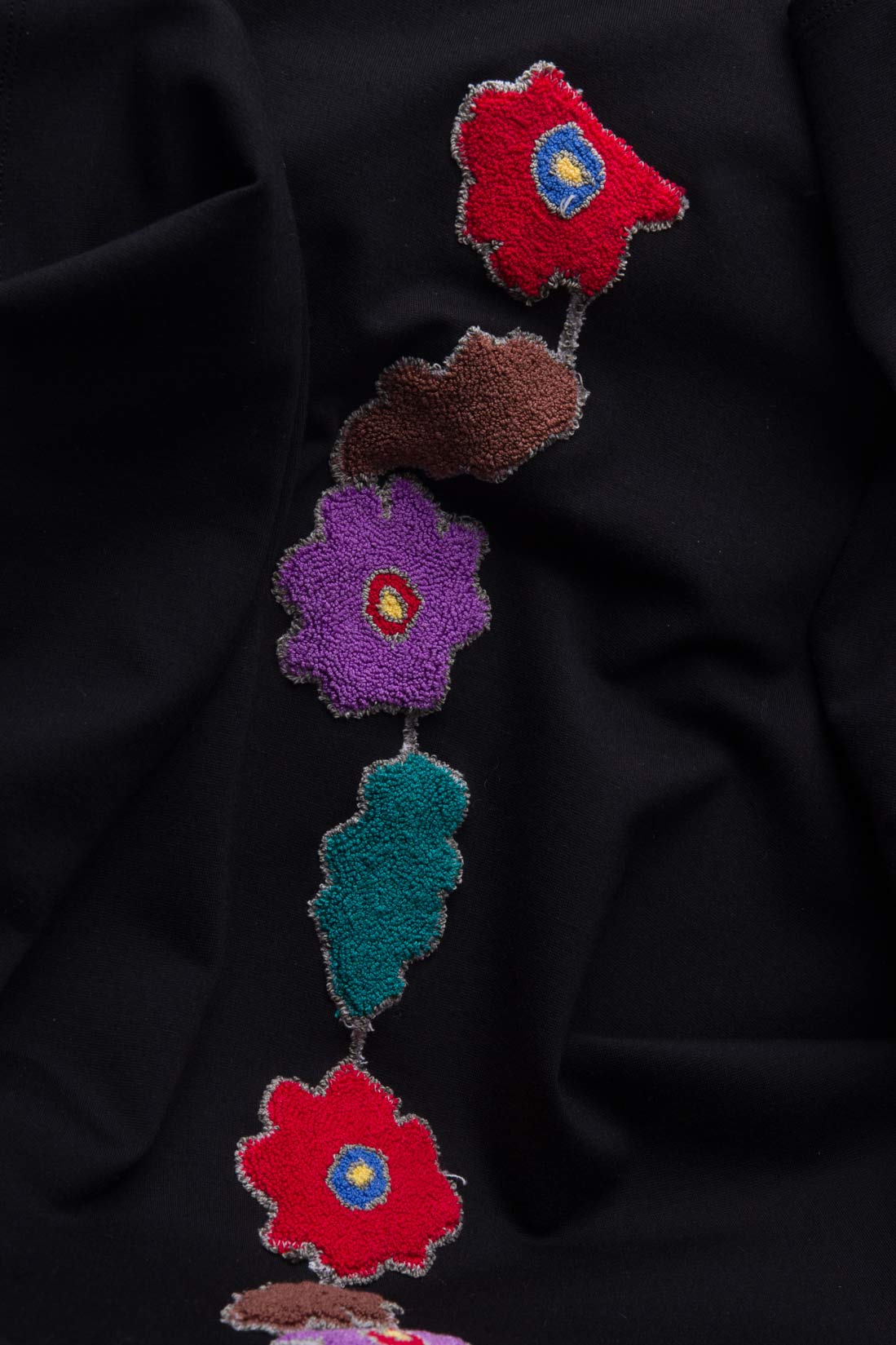 Robe midi en coton à motif fleuri  Izabela Mandoiu image 3