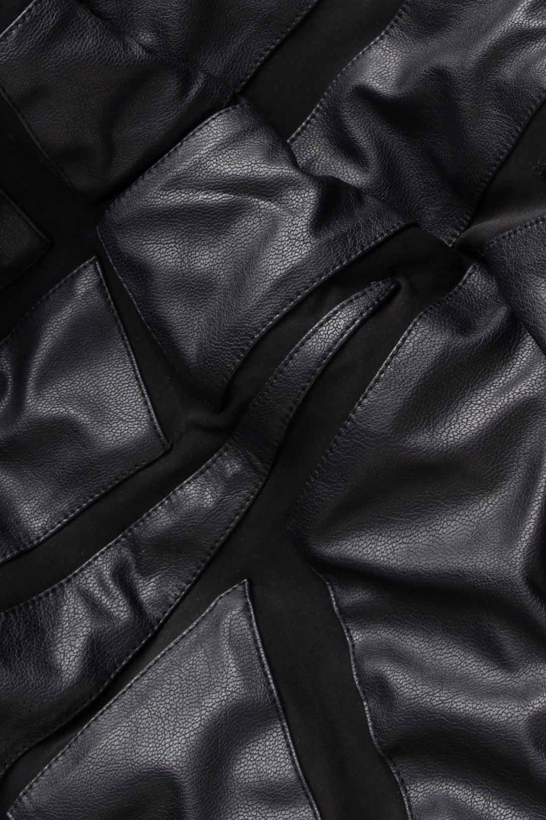 Faux-leather leggings Bluzat image 3