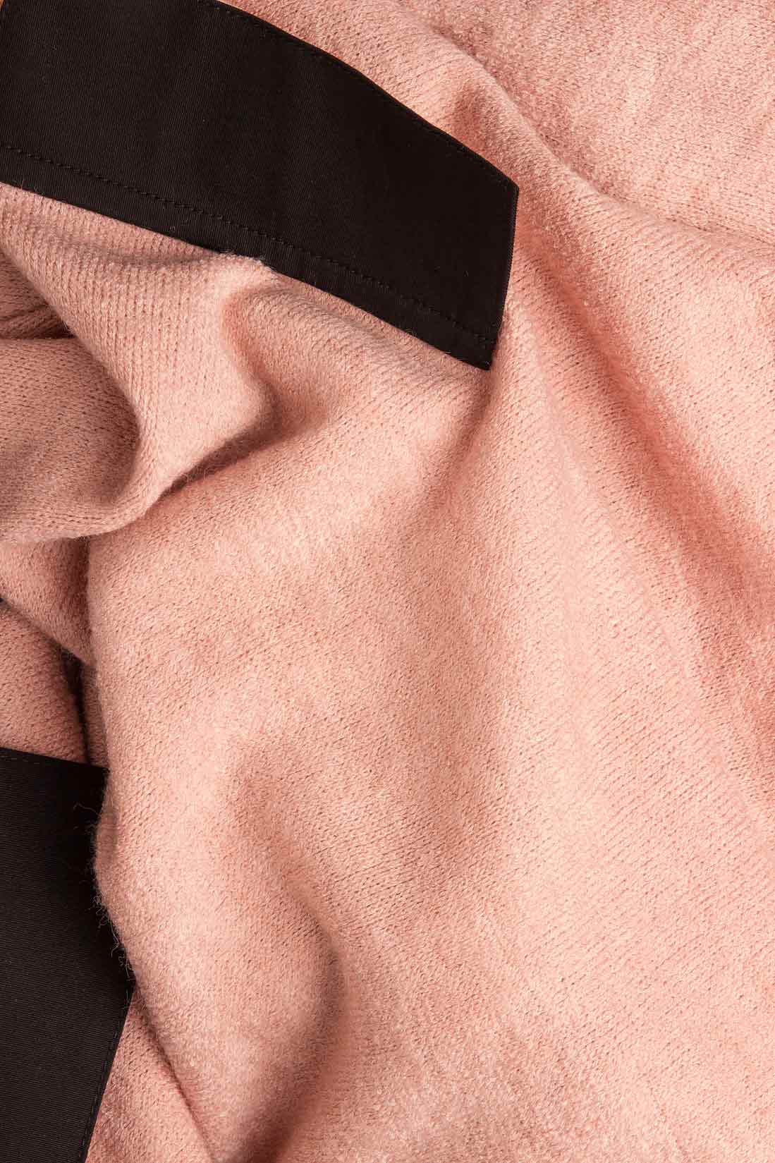 Robe midi asymétrique en laine melangée Bluzat image 3