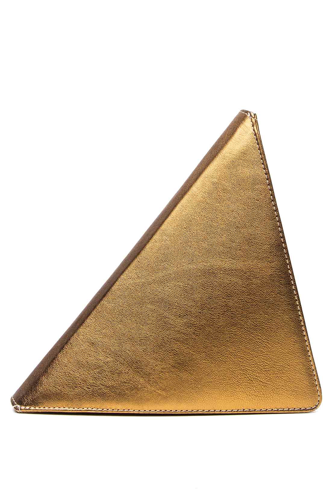 Triunghi auriu din piele naturala Laura Olaru imagine 3