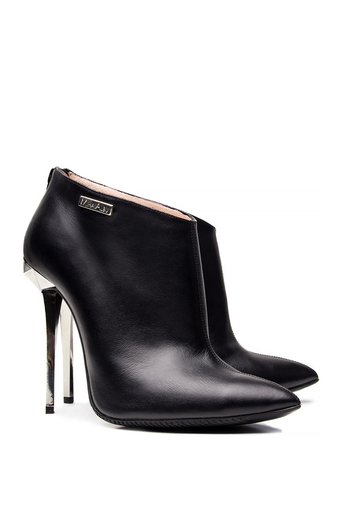'STEALTH' leather ankle boots Mihai Albu image 1