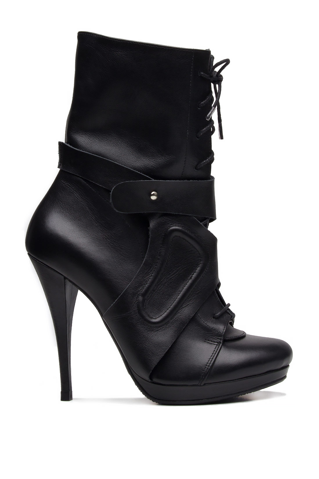 Lace-up leather ankle boots Mihaela Glavan  image 0