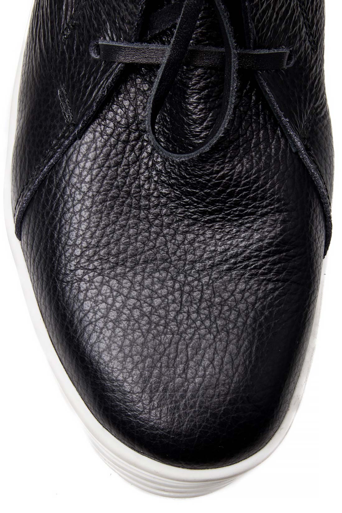 Leather high-top sneakers Mihaela Glavan  image 3