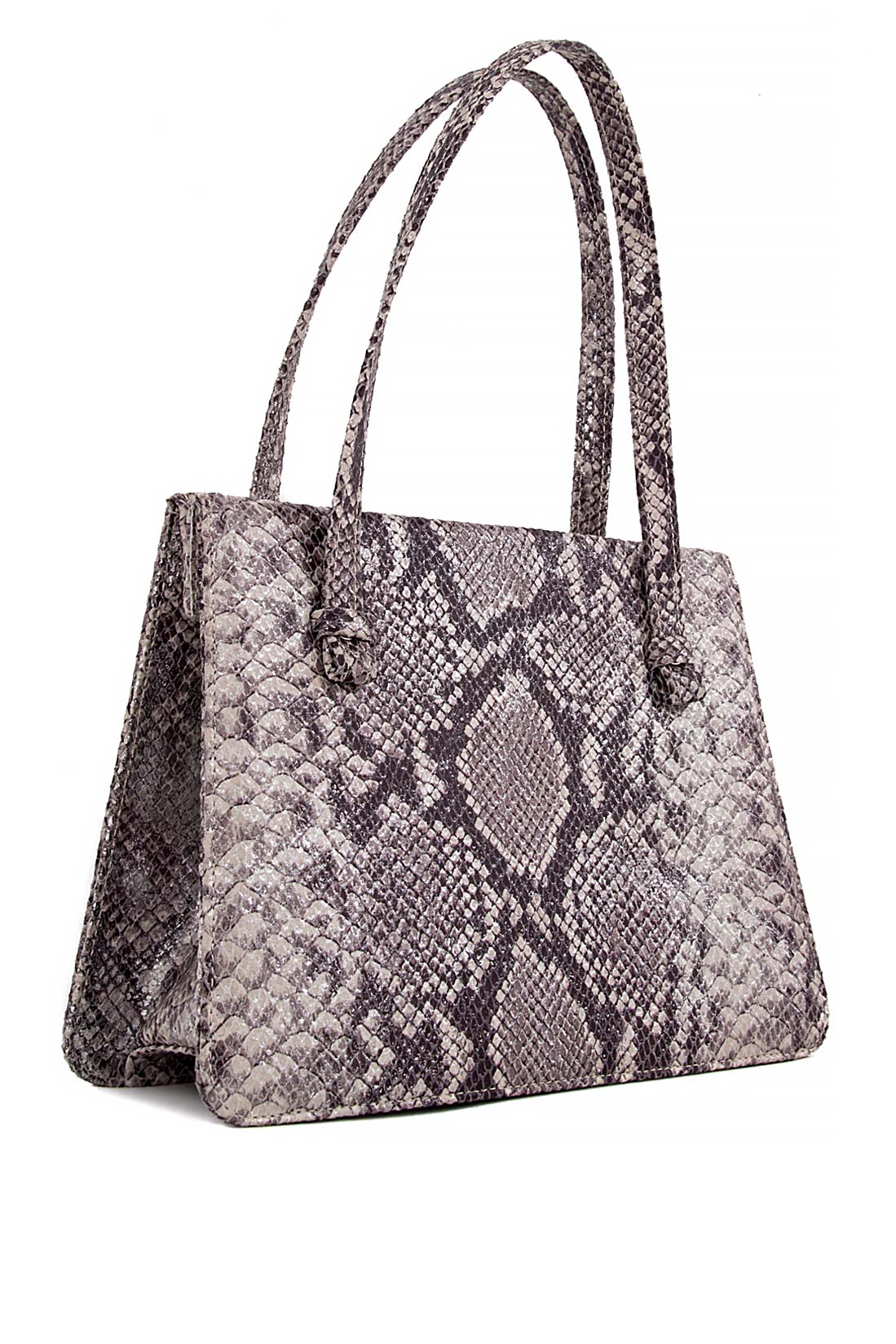 Snake-print leather bag Laura Olaru image 1