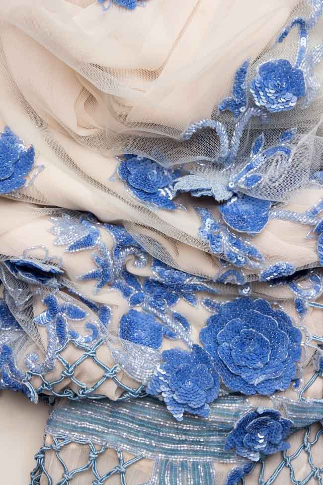 Embellished silk maxi dress Elena Perseil image 5