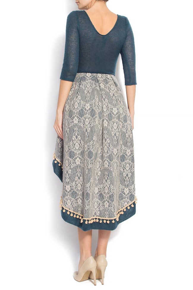 فستان من الحرير و الصوف ايلينا بيرسيل image 2