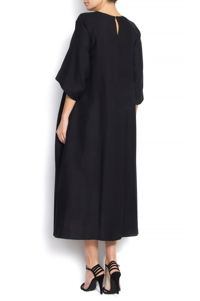Visionary belted wool midi dress Aer Wear image 2