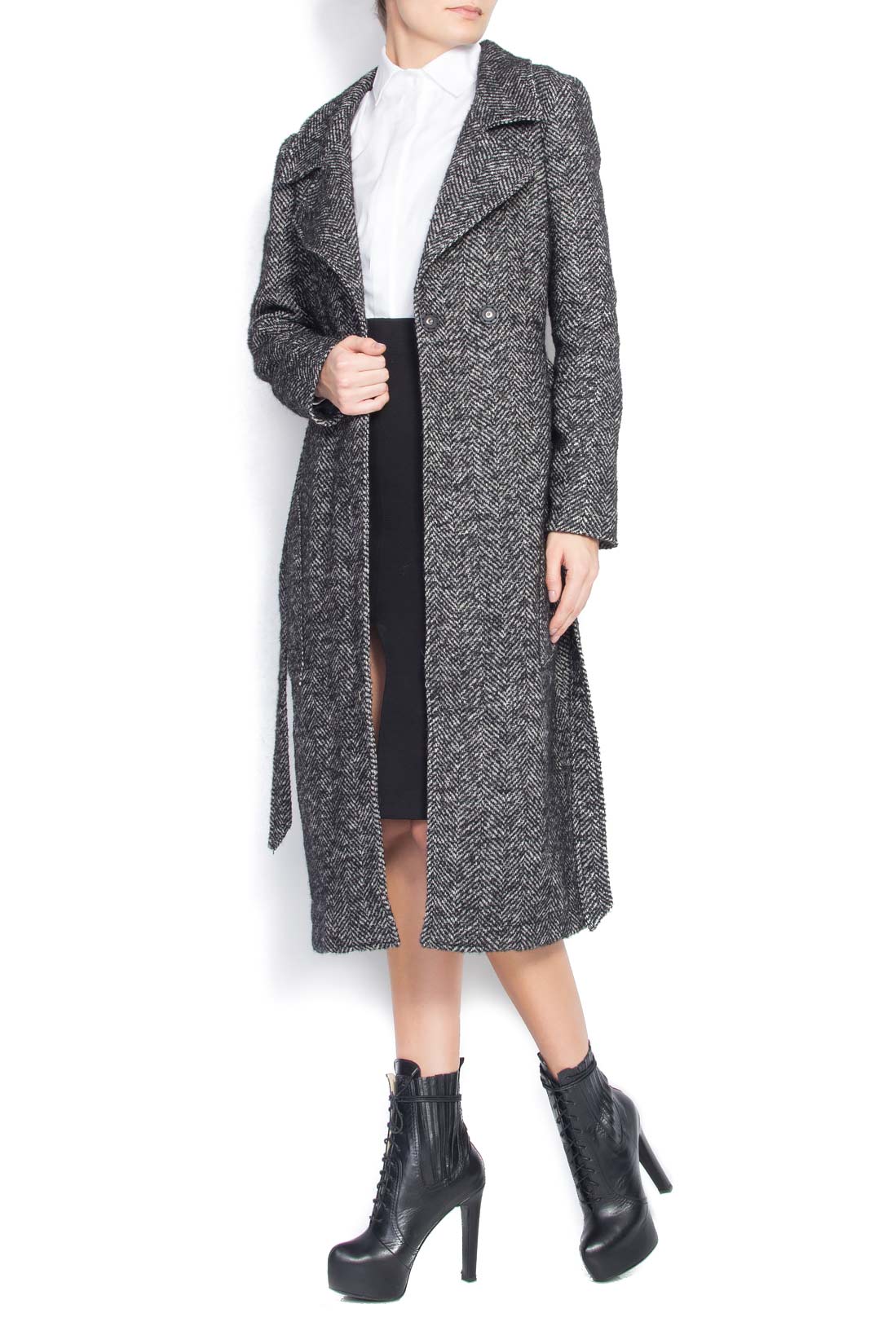 Manteau en laine OLGA Alexandra Ghiorghie image 3