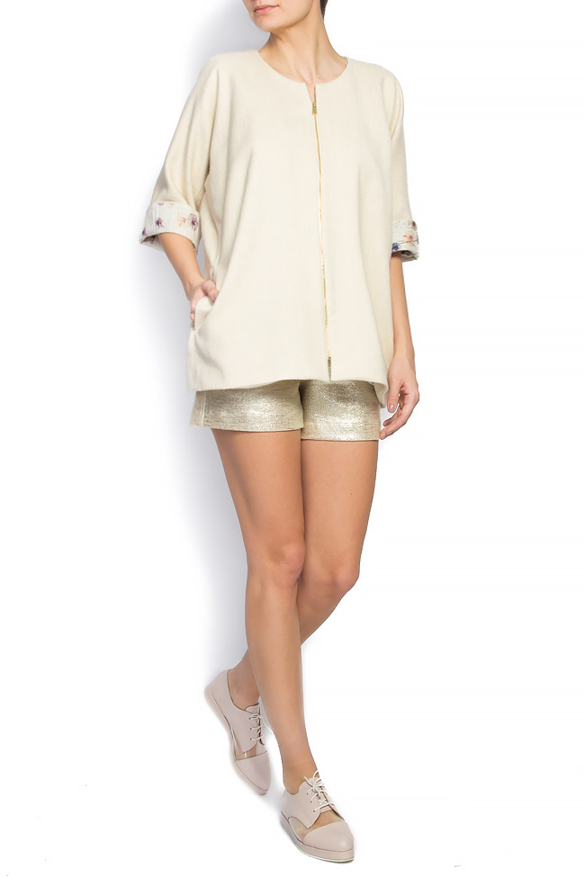 Linen and cotton-blend jacket Daniela Barb image 1
