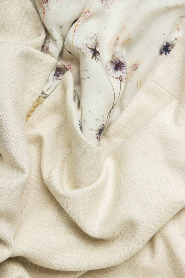 Linen and cotton-blend jacket Daniela Barb image 4