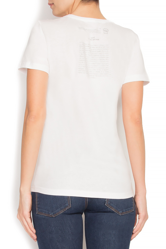 T-shirt en coton à imprimé Le Bisou Alina Petcan image 2
