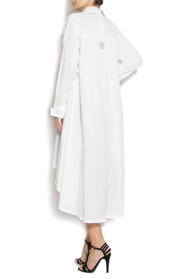 Asymmetric cotton shirt dress Karmen Herscovici image 2