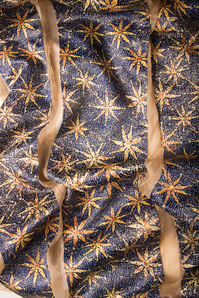فستان من الحرير المطبوع الكسنادرو رايكو image 3
