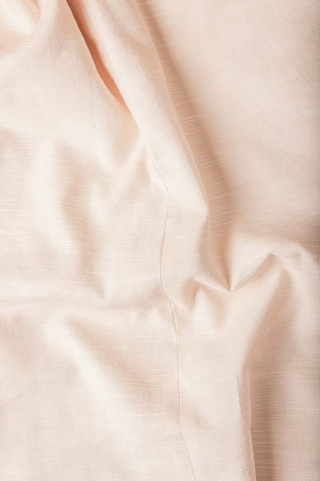Cotton-blend mini dress Framboise image 3