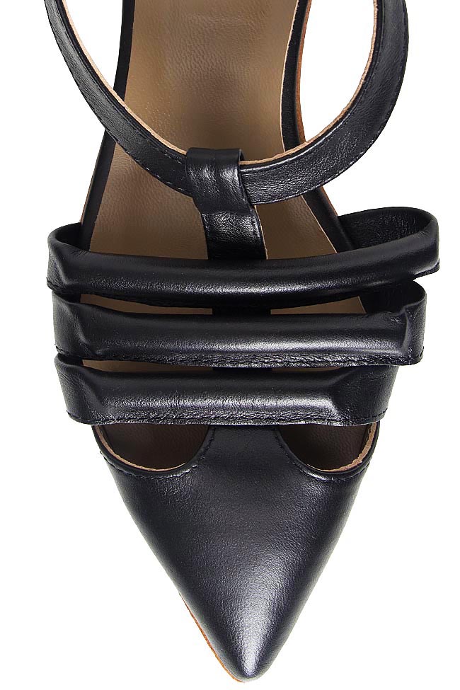 Point-toe leather sandals Mihaela Glavan  image 3